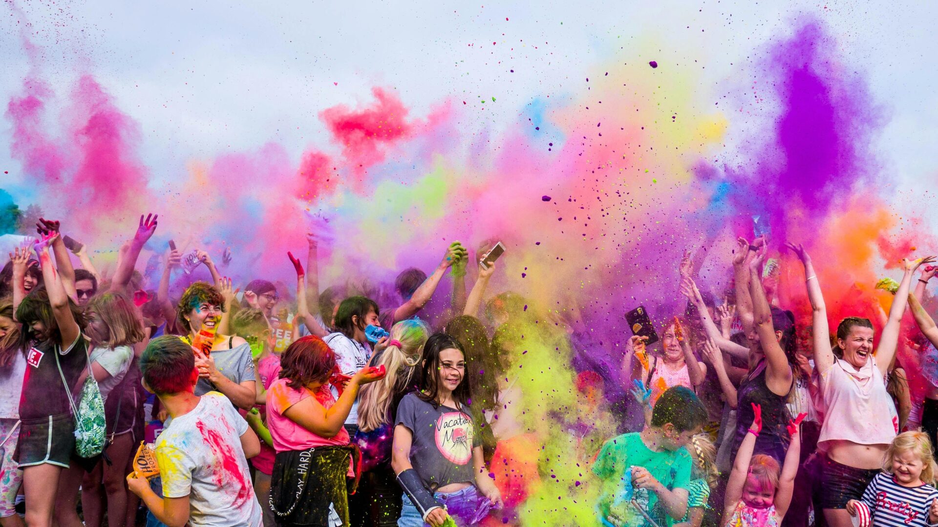 group-of-people-having-neon-party